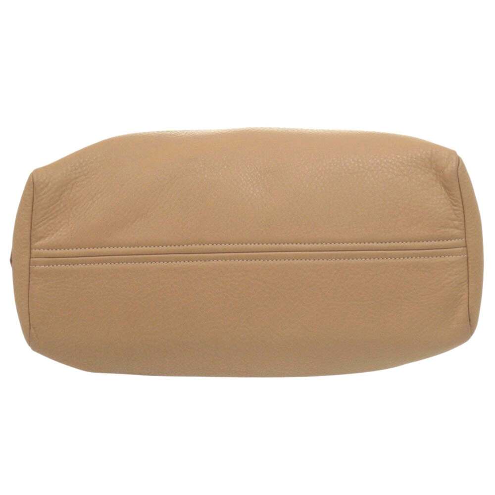 PRADA Brown Leather Shoulder Bag - Picture 3 of 10